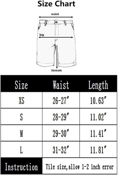 Women's Casual Elastic Waistband Mid Waisted Solid Irregular Denim Shorts