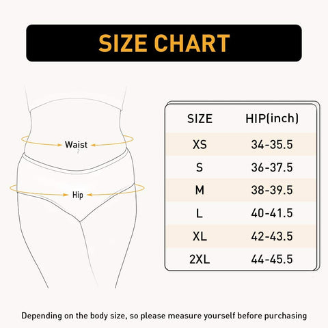 INNERSY Womens Underwear Cotton Hipster Panties Regular & Plus Size 6-Pack