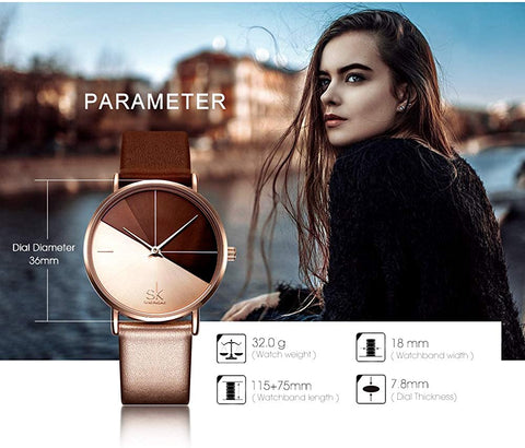 Simplicity Creative Women  Business Wristwatch
