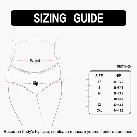 INNERSY Womens Cotton Sporty Underwear Hipster Panties Regular & Plus Size 6-Pack