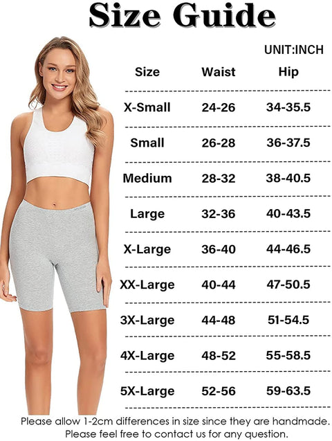 POKARLA Womens Underwear Cotton Boxer Shorts Anti Chafing Bike Shorts Boyshorts Panties(Regular & Plus Size)