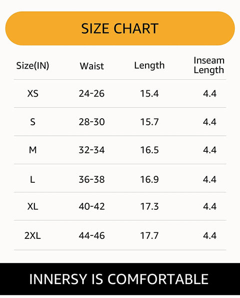 INNERSY Men's Cotton Boxer Shorts Knit Boxers with Soft Stretchy Waistband 4-Pack