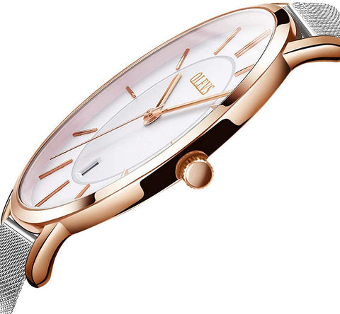 Minimalist Mesh Ultra Thin Watches for Men
