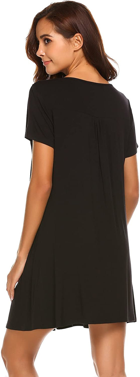 Labor and Delivery Gown, Nursing Nightgown, Maternity Nightgowns for Hospital Short