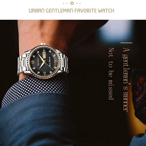 Men's Luxury Business Masonry Watch