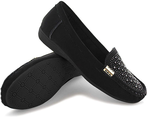 Women's Slip-on Loafers Flat Casual Driving Shoes