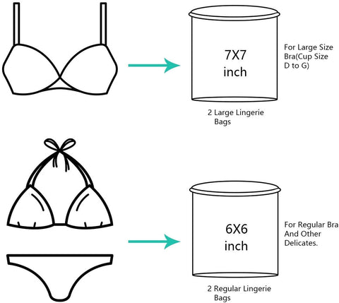 Bagail Set of 10 Mesh Laundry Bags for Your blouse,skirt,shirt,pants,jeans,dress,etc