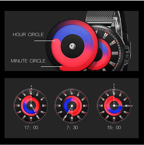 Mens Casual Fashion Watches Original Design Watch