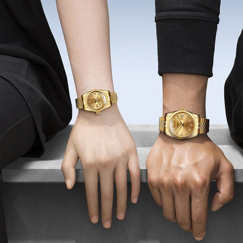 Couple Mechanical Automatic Luxury Classic Watches
