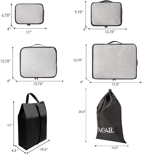 BAGAIL 14 Set Packing Cubes