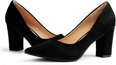 Heel The World Women's Pumps Pointed Toe Dress High Heels