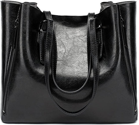 Meobvg Tote Bags for Women Large Capacity Bucket Handbag Purse Designer Waterproof Work Daily