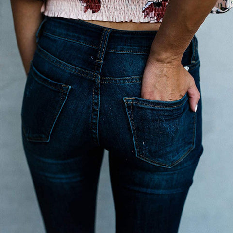 Women's Ripped Fashion Jeans