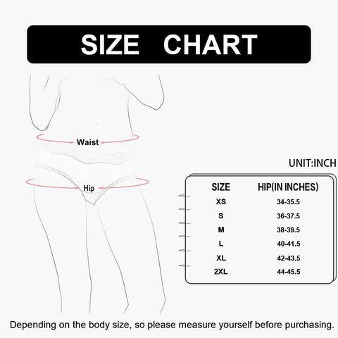 INNERSY Womens Lace Underwear Cotton Hipster Panties Regular & Plus Size 6-Pack