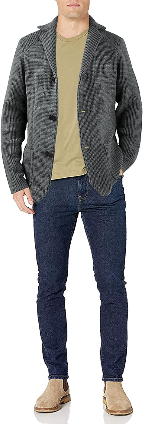 Men's Shawl Collar Cardigan Sweater