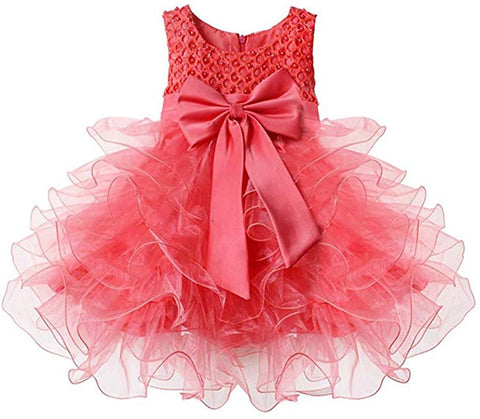 Baby Dresses Tulle Tutu Girl Dress Wedding Party Princess Dresses Age 0-3 Years