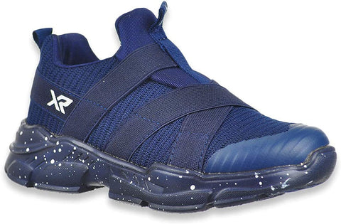 X RAY Footwear Boys Adan Low Top Casual Walking Hiking Fashion Athletic Faux Leather Shoe Sneaker, Round Toe, Rubber Outsole