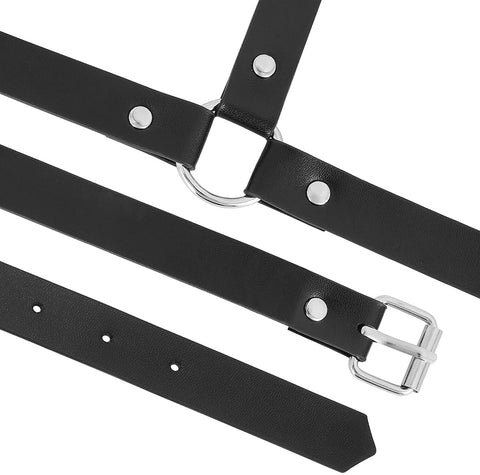 Women's Body Waist Belt Vest Punk Leather Belt For Dresses