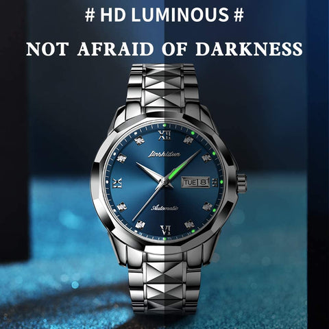 Men's Sapphire Tungsten Steel Mechanical Automatic Watches