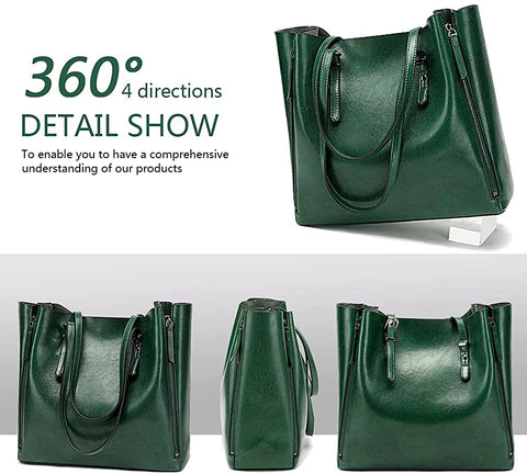 Meobvg Tote Bags for Women Large Capacity Bucket Handbag Purse Designer Waterproof Work Daily