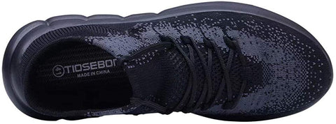 konhill Men's Fashion Walking Sneakers - Casual Athletic Running Tennis Sock Gym Shoes