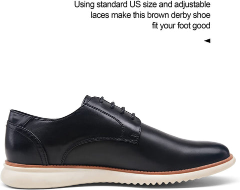 Men's Dress Shoes Brogue Formal Lace Up Oxfords Shoes