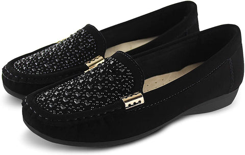 Women's Slip-on Loafers Flat Casual Driving Shoes