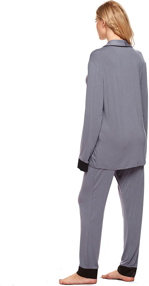 Womens Long Sleeve Sleepwear Sets