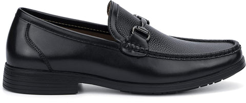 X RAY Footwear Men's Woodson, Low Top Faux Leather Shoe Loafer, Apron Toe, Thermoplastic Rubber Outsole
