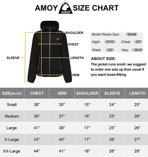 Women's Lightweight Hooded Softshell Jacket