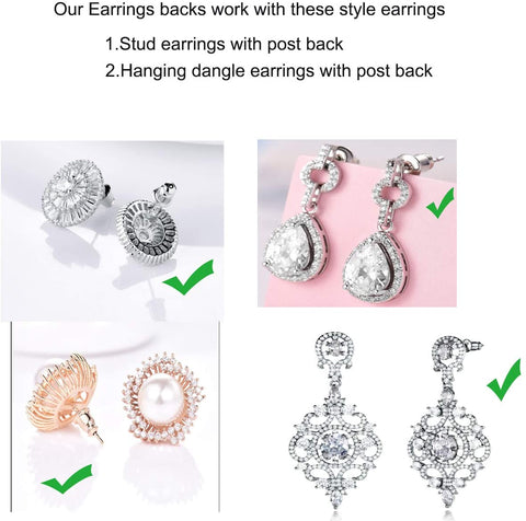 Earrings Crown Style (Silver/Gold/Rose Gold Plated)