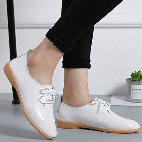 VenusCelia Women's Snug Oxfords Flats Shoe