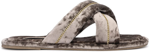 Torgeis Women's Cecilia Slides, Round Toe, Rubber Sole