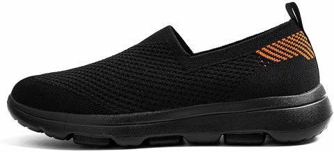 konhill Women’s Tennis Walking Shoes - Comfortable Athletic Work Slip on Sneakers