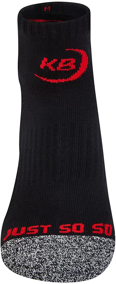 Mens Ankle Socks Athletic Thick Cushioned Breathable 6 Pairs Low MID-CREW With Arch Support Cozy Cotton Socks