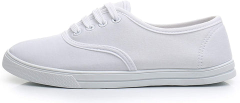VenusCelia Women's Rainbow Canvas Lace Up SneakerⅡ