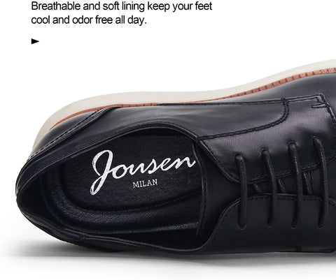 Men's Dress Shoes Brogue Formal Lace Up Oxfords Shoes