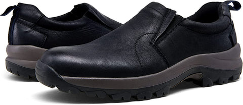Men's Jungle Moc Casual Loafers Leather Slip-on Walking Shoes