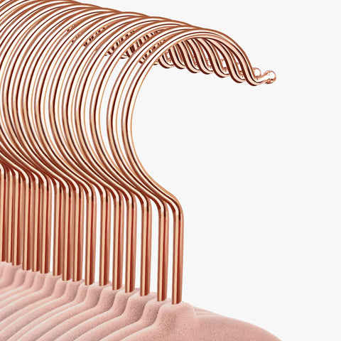 BAGAIL Pack of 80 Velvet Hangers