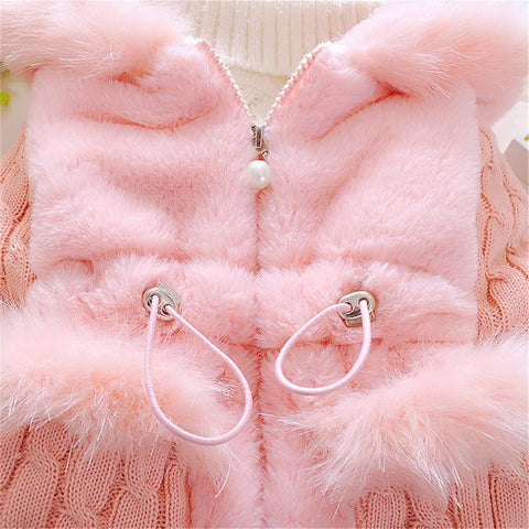 MINKIDFASHION Baby Girls Winter Autumn Little Kids Toddler Warm Jacket Coat