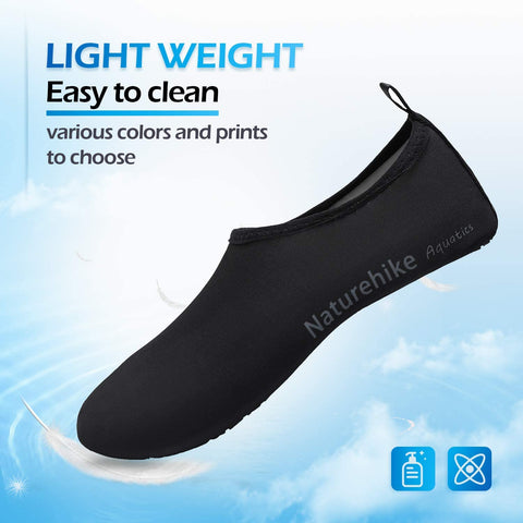 mysoft Women Men Water Shoes Barefoot Sports Aqua Yoga Socks for Beach Swim