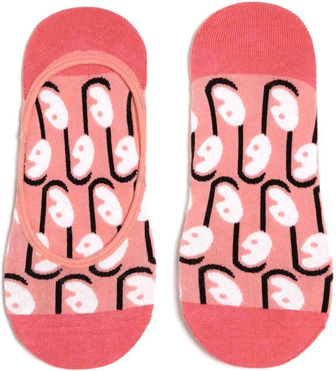 UIN Men Women's Sneaker Sock Art Painted Color Cotton Breathable Socks