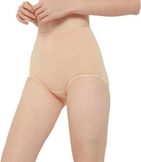INNERSY Women's Multipack High Waisted Full Brief Panties Underwear