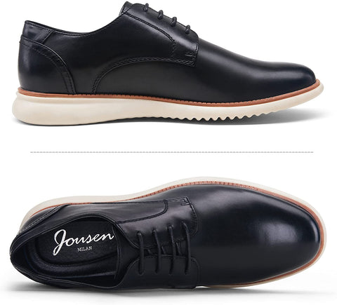Men's Dress Shoes Brogue Formal Lace Up Oxfords Shoes