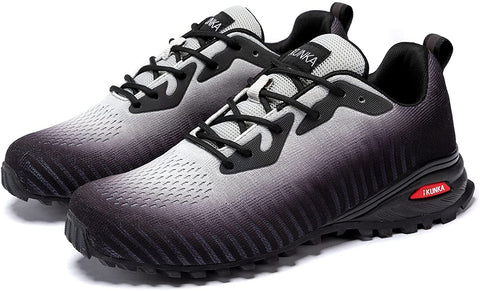 ikunka Womens Men's Tennis Shoes Men Casual Mens Fashion Sneakers Cross Training Shoe Outdoor Non-Slip Walking Footwear
