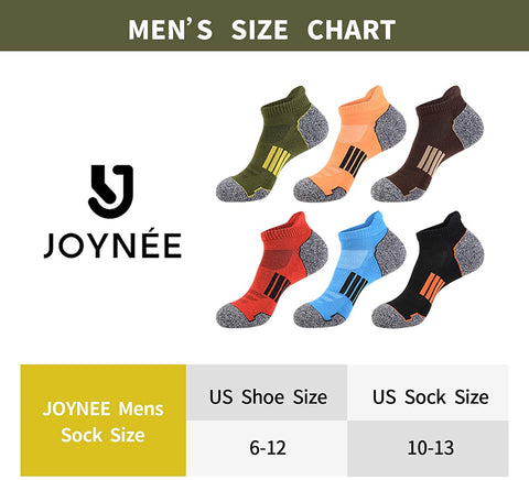 Mens Athletic Ankle Sports Running Low Cut Socks for Men 5 Pack