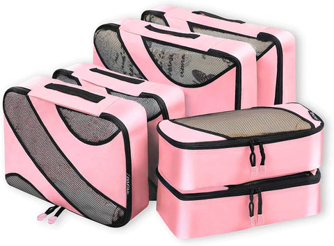 BAGAIL 6 Set Packing Cubes & Digital Luggage Scale