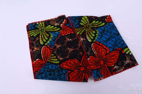 African Matching Dresses Sets Women's 3 Pieces Tops & Skirts & Headwrap Clothing Plus Size