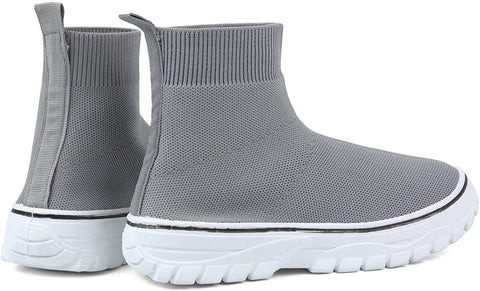 Samilor Breathable Mesh Loafers for Women Slip On Walking Shoes Platform Fashion Sneakers