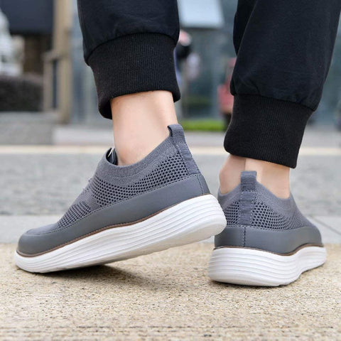 konhill Men's Mesh Sneakers Oxfords - Casual Lightweight Fashion Dress Shoes